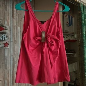 ‼️SALE‼️NWT J.Crew bright pink tap with 🎀